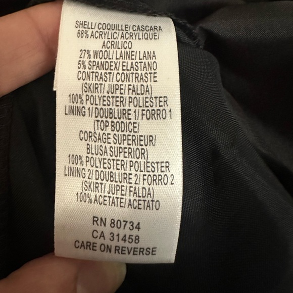 BCBGMAXAZRIA Blac Strapless Mini Cocktail Dress - Picture 4 of 5